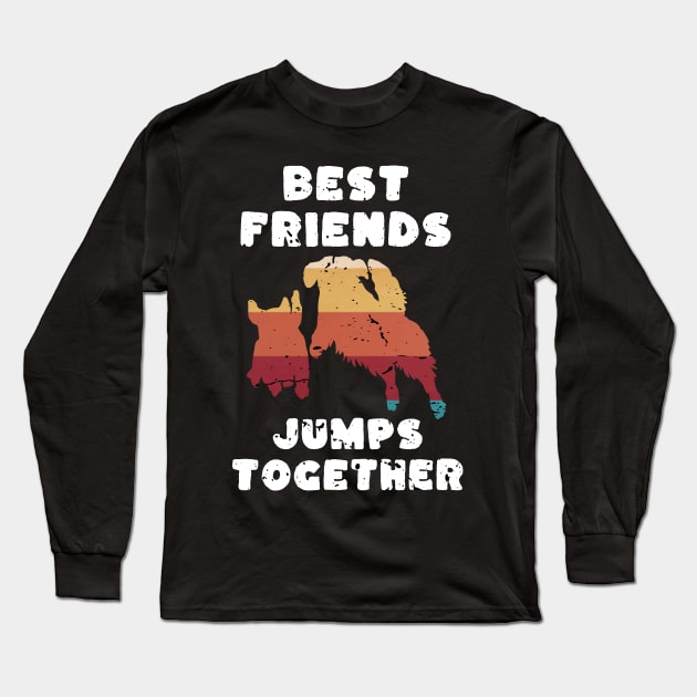 JUMP TOGETHER Long Sleeve T-Shirt by Tee Trends